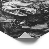 Moses naar de dochter van Pharoah, c.1752 Poster (Hoek)