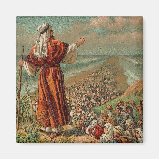 Moses Onderdelen het Rode Zee Magneet (Voorkant)