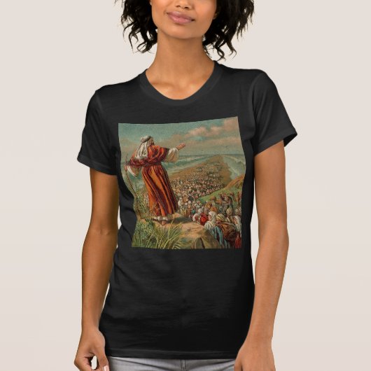 Moses Onderdelen het Rode Zee T-shirt (Voorkant)