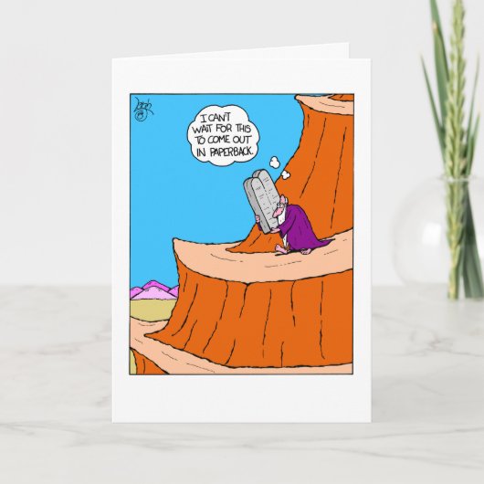 Moses paperback Ten Commandments Kaart (Voorkant)