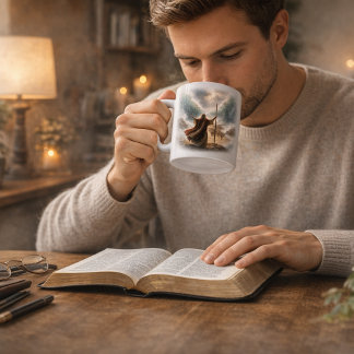 Moses Parting the Red Sea Koffiemok