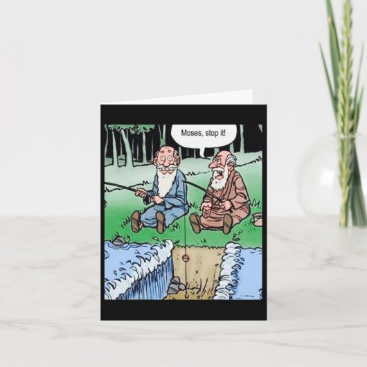 Moses Pole Gevist Kaart (Voorkant)