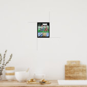 Moses Pole Vissen Poster (Keuken)