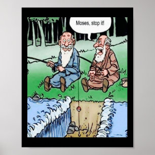 Moses Pole Vissen Poster