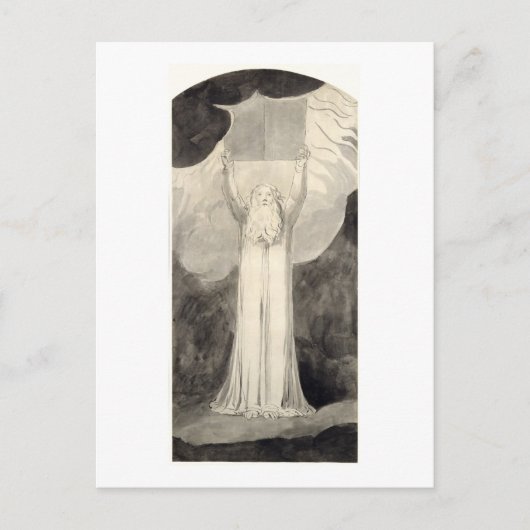 Moses Receiving the Law, c.1780 (penseel en zwart  Briefkaart (Voorkant)