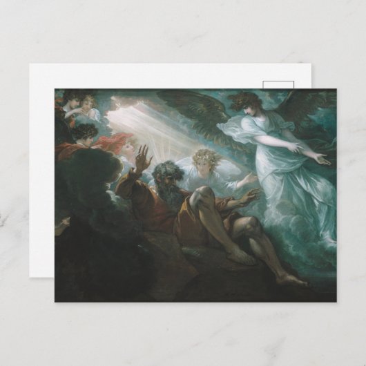 Moses shown the Promised Land Briefkaart (Voorkant / Achterkant)