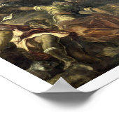 Moses Striking Water from the Rock, 1575 Poster (Hoek)