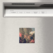 Moses Striking Water from the Rock, 1649 Magneet (Insitu (Vaatwasser))