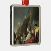 Moses Striking Water uit de rots Metalen Ornament (Rechts)