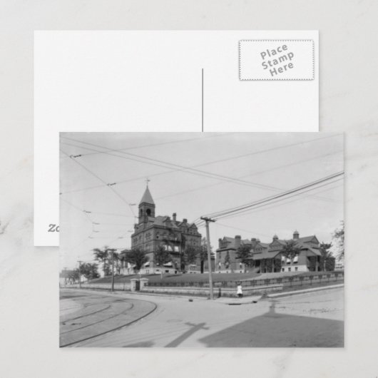 Moses Taylor Hospital Scranton Pa. Briefkaart (Voorkant / Achterkant)