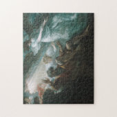 Moses vertoonde het beloofde land legpuzzel (Verticaal)