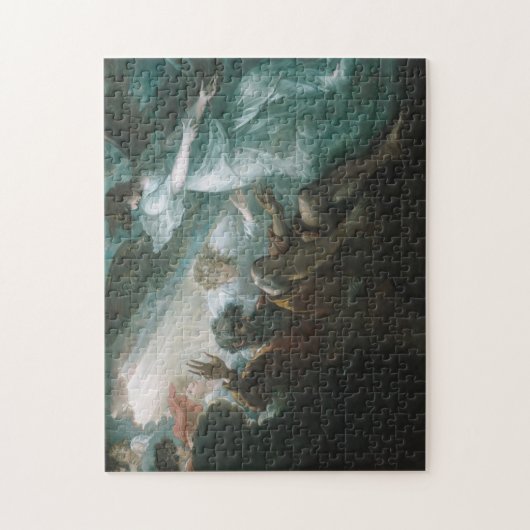 Moses vertoonde het beloofde land legpuzzel (Verticaal)