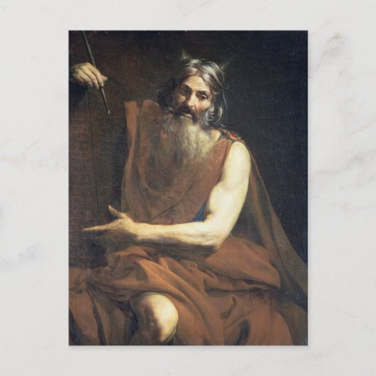 Moses with the Tablets of the Law, c.1627-32 Briefkaart (Voorkant)