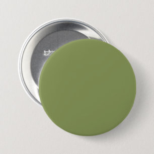Mosgroen 8A9A5B kleur - met optie om naam toe te v Ronde Button 7,6 Cm