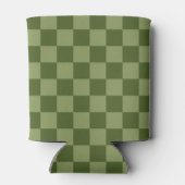 Mosgroen dambord blikjeskoeler (Achterkant)