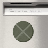 Mosgroen Kruispatroonmagneet Magneet (Insitu (Vaatwasser))