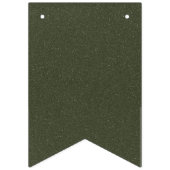 Mosgroene Bunting Banner – Aanpasbaar (Derde vlag)