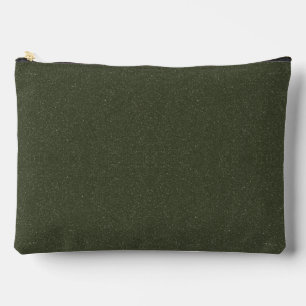 Mosgroene gespikkelde print Cut Sew-tas – op maat Etui