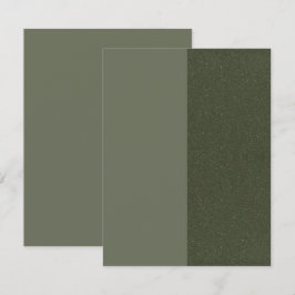 Mosgroene Gespleten Getextureerde Platte Save The  Date
