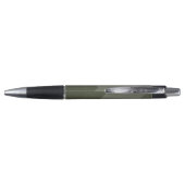 Mosgroene moderne promotiepen pen (Achterkant)