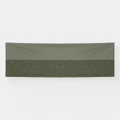 Mosgroene ruiseffect aangepaste banner (Horizontaal)