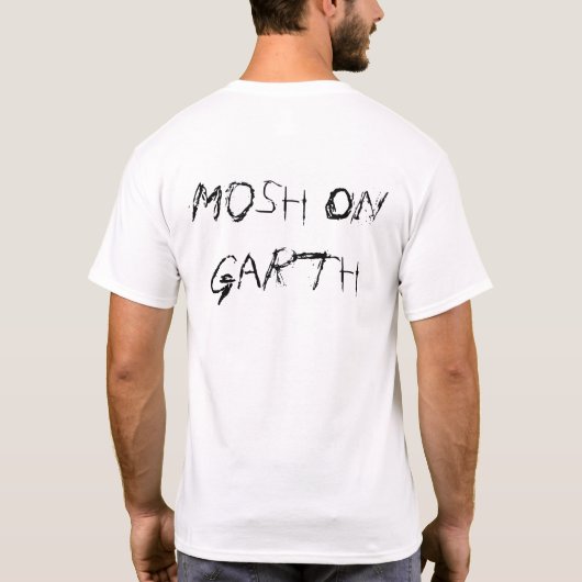 Mosh on Wayne T-shirt (Achterkant)