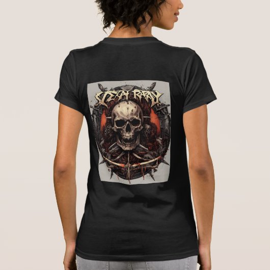 Mosh Pit Queen: T-shirt voor dames Death Metal (Achterkant)