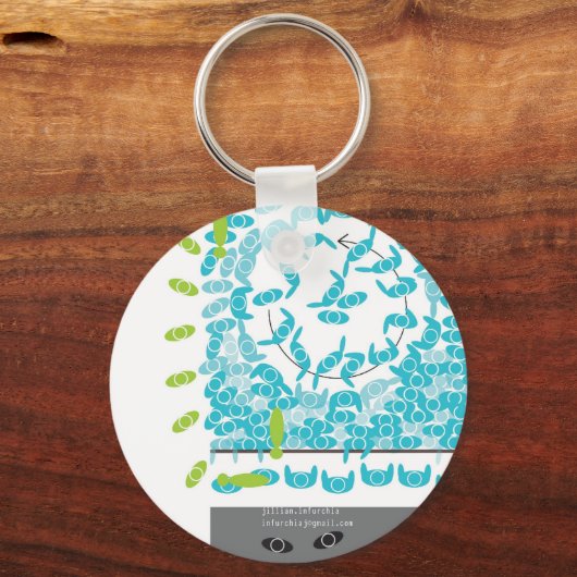 Mosh Pit Sleutelhanger. Infurchiaj Sleutelhanger (Voorkant)