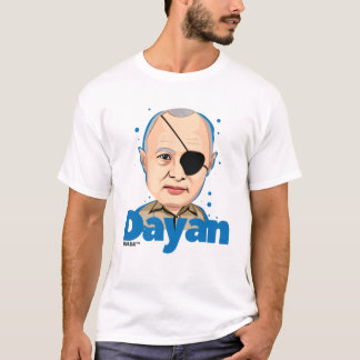 Moshe Dayan Israëlische politicus T-shirt