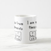 Moshe periodieke lijst - noem mok (Center)