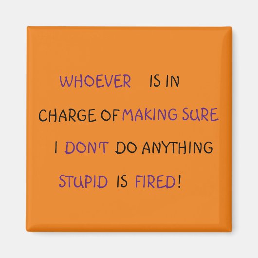 Moshe Square Magnet 2 (Voorkant)