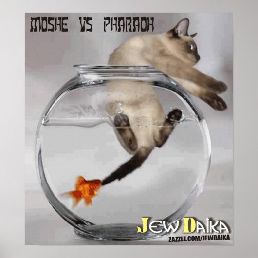 Moshe vs Pharaoh Poster (Voorkant)