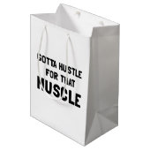 Mosheid voor spier medium cadeauzakje (Voorkant Gekanteld)