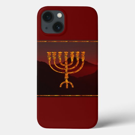 Moshe's Menorah Case-Mate iPhone Case (Achterkant)