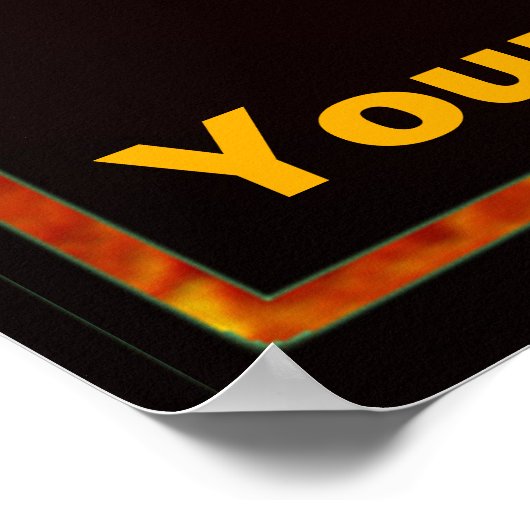 Moshe's Menorah Poster (Hoek)