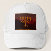 Moshe's Menorah Trucker Pet (Voorkant)