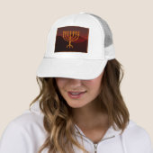 Moshe's Menorah Trucker Pet (In situ)