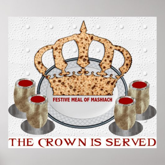 Moshiach Meal Poster (Voorkant)