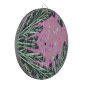 Mosiac Abstract Palm Leaves Terrazzo Pattern Dartbord (Voorkant Links)