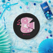 MOSIAC DOVE Baby Name Paper Borden Papieren Bordje (Feest)