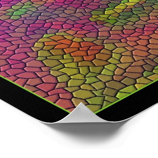 mosiakloem poster (Hoek)