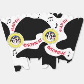 Mosiciens Verjaardag Bedankdoosjes (Ongevouwen)