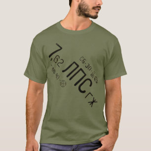 Mosin Nagant 7.62 spam kan T-shirt