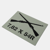 Mosin nagant collector's doormat deurmat (Schuin)