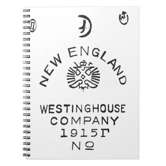 Mosin Nagant geweer Westinghouse Notitieboek (Voorkant)