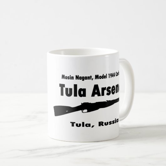 Mosin Nagant M44, Tula Arsenal Coffee Mok (Voorkant rechts)