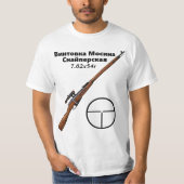 Mosin Nagant PU Sniper T Shirt (Voorkant)