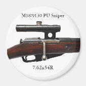 Mosin Nagant Sniper ww2 magneet (Voorkant)