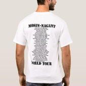 Mosin-Nagant World Tour shirt (Achterkant)