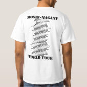 Mosin-Nagant World Tour shirt (Achterkant)